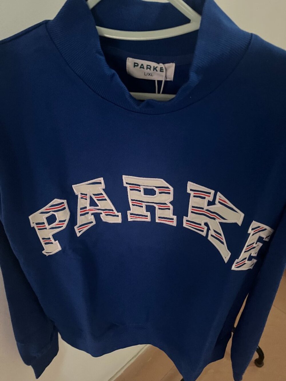 PARKE Americana varsity mock neck